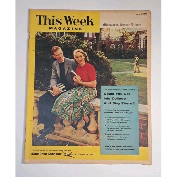 Other - This Week Magazine Minneapolis Sunday Tribune 6/9/57 Kay Kendall